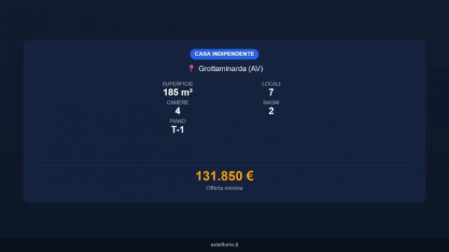 Immobile in asta di 185 m² con più di 5 locali in vendita a Grottaminarda - Foto 16