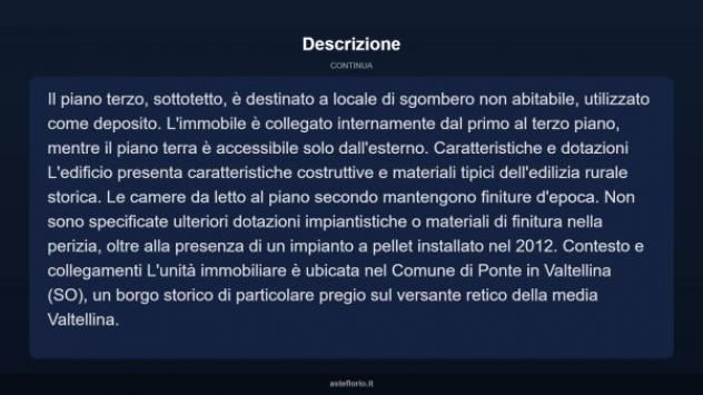 Immobile in asta di 111 m² in vendita a Ponte in Valtellina - Foto 18