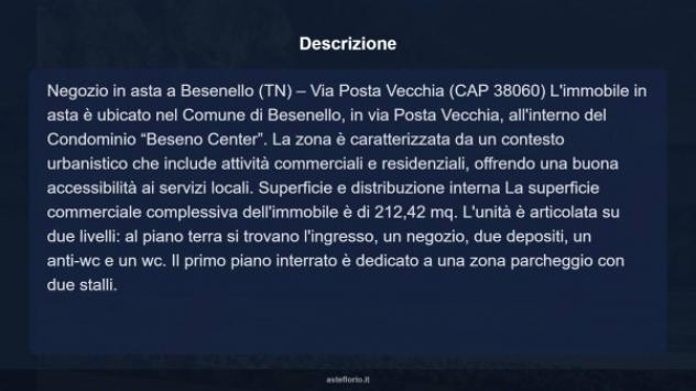 Immobile in asta di 212 m² in vendita a Besenello - Foto 9