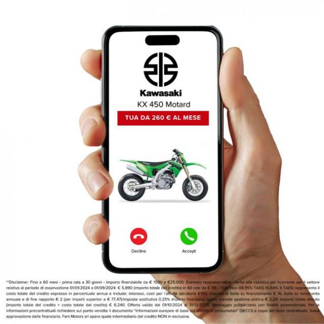KAWASAKI KL KX 450 F Motard rif. 23878315 - Foto 3