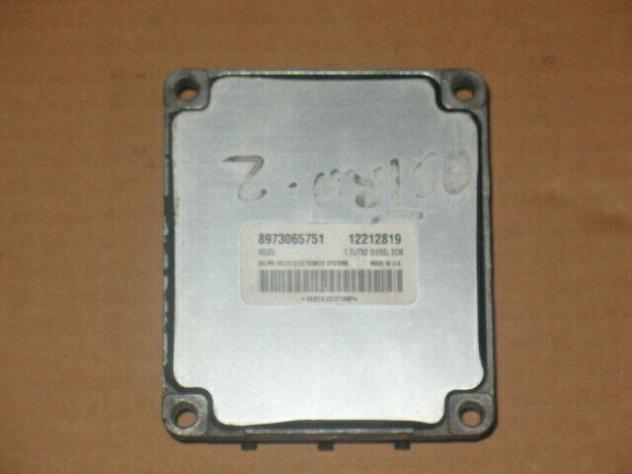 12212819 ECU centralina opel astra 1.7 dti delphi 12212819 8973065751 tx2
