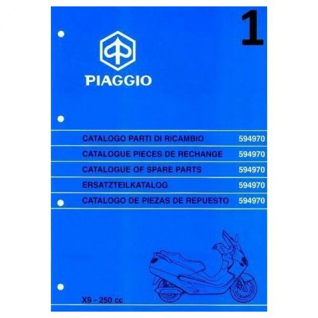 Catalogo ricambi Piaggio X9 250 - Foto 2