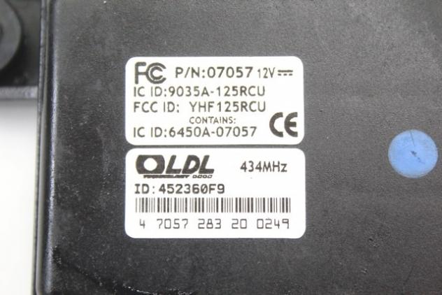 TRIUMPH STREET TRIPLE RS 765 9035A 125RCU CENTRALINA RELÈ MODULO ACCENSIONE 20 - 22 STAR CONTROL UNIT - Foto 3