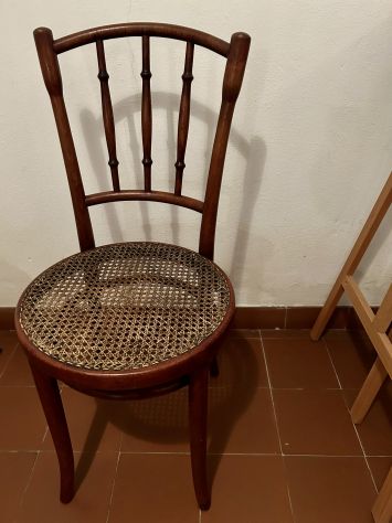 Sedie legno di faggio con seduta rattan - Thonet - Foto 5