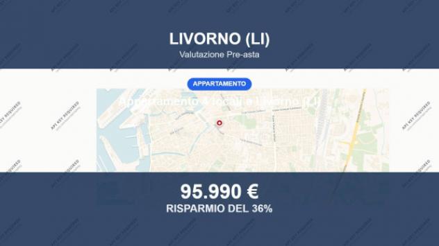Immobile in asta di 89 m² in vendita a Livorno