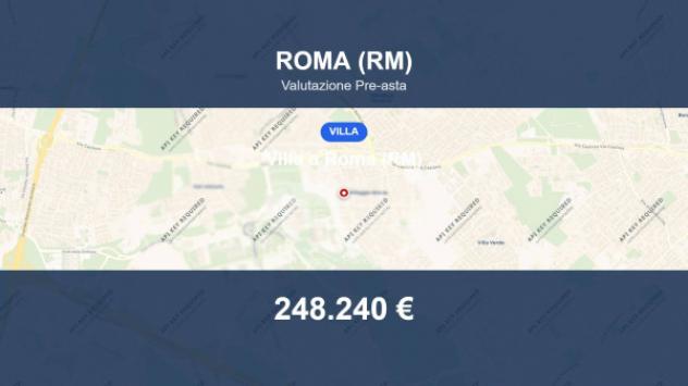 Immobile in asta di 110 m², box auto in vendita a Roma