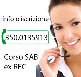 CORSO SAB MILANO ONLINE o PREPOSTO SAB ESTERNO IN AFFITTO ED APRI SUBITO