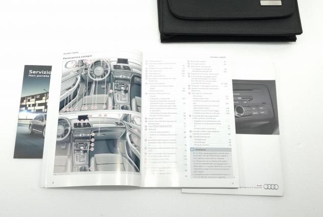 LIBRETTO USO E MANUTENZIONE AUDI Q3 Serie (8UG) 8U0012750AF (14) - Foto 9