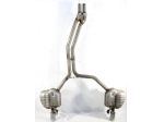 4H0253078A MARMITTA TUBO DI SCARICO CON SILENZIATORE TERMINALE AUDI A8 D4 4 …