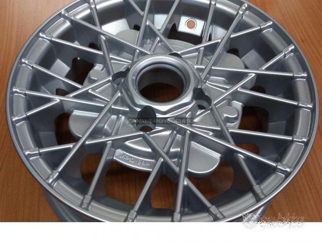 Cerchi ray silver 4,5x 12 4x98 fiat 126 600 900 - Foto 5