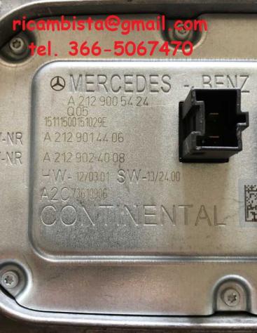 A2129005424 Mercedes Classe E W212 centralina fari xenon