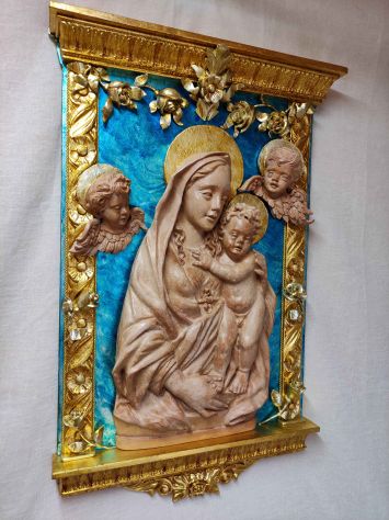Madonna con bambino(Tabernacolo) - Foto 2
