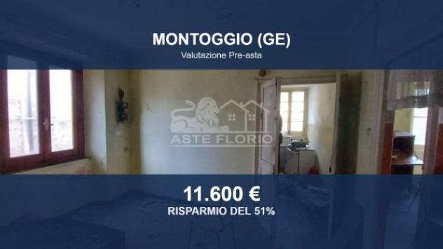 Immobile in asta di 68 m² in vendita a Montoggio