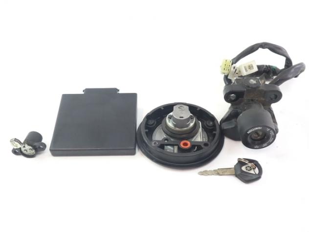 YAMAHA MT-07 1XBW82500300 KIT CHIAVE BLOCCHETTO ACCENSIONE 14 - 16 KEY LOCK ECU KIT 1XB8591A40 - Foto 6