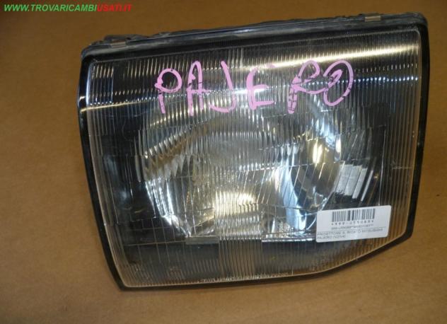 PROIETTORE S. RIGATO MITSUBISHI PAJERO (V2/V4)  Parti elettriche  Fanaleria  Proiettori  Proiettore ant. MITSUBISHI - PAJERO - 01-09-1997 - 01-05-2000