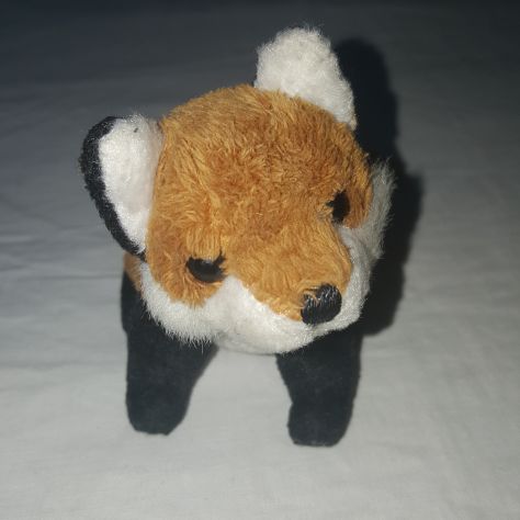 Peluche Pupazzo cane - Biancomarrone
