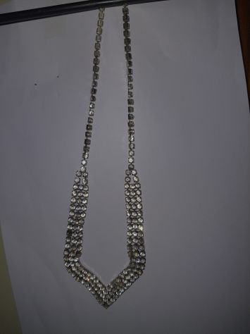 Collana con tre strass - Foto 3
