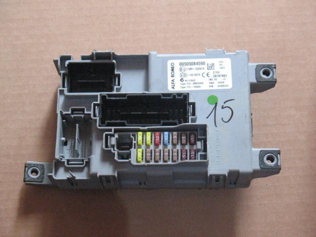 00505084590 BODY COMPUTER ALFA ROMEO MITO 00505084590 28187862 505084590