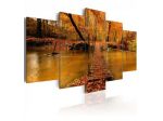 Quadro Ponte Sullo Stagno Cm.100x50 E 200x100 - ARREDALACASA ????? (0)Review