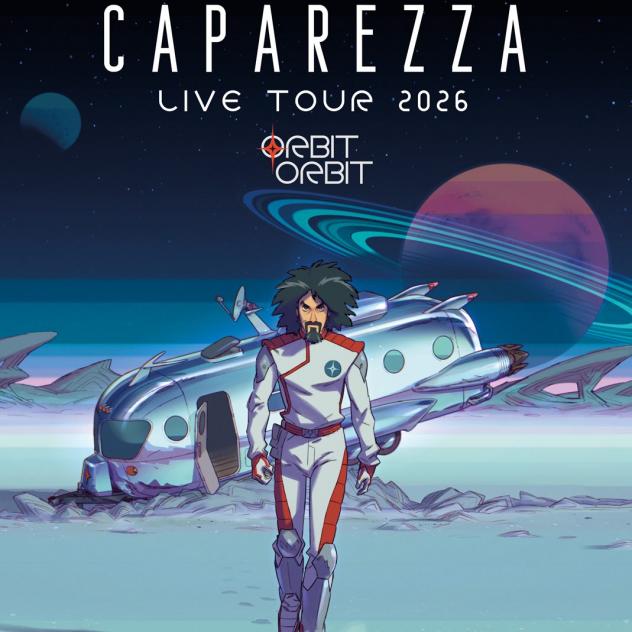 Caparezza - Oversound 2026 - il 04/09/2026 partenza da BARI ARENA