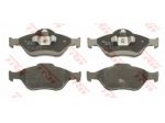 Trw Pattini Freno Ford Fiesta /Ka/Fusion (01-) 1.3 Gdb1419