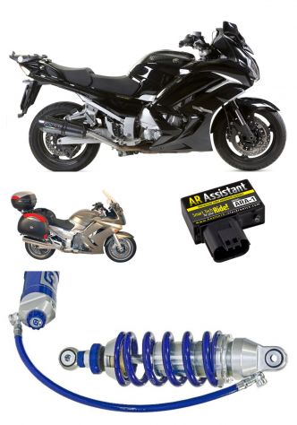 Yamaha Fj 1300 bauletto Shad cupolino Mra Kappa healtech centralina Ara