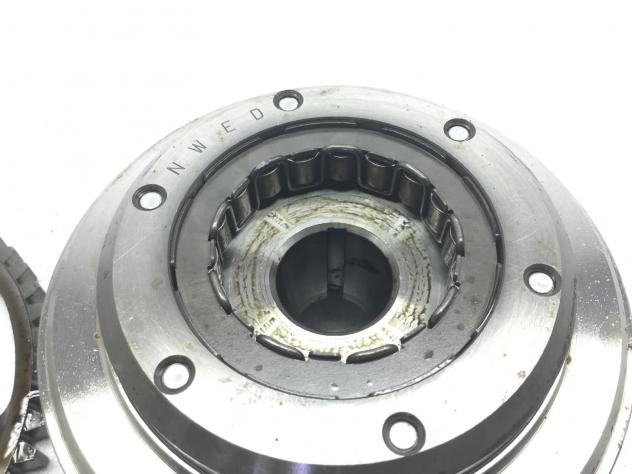 HONDA SH 300 VOLANO MASSA AVVIAMENTO GENERATORE RUOTA LIBERA E CORONA 2007 - Foto 8