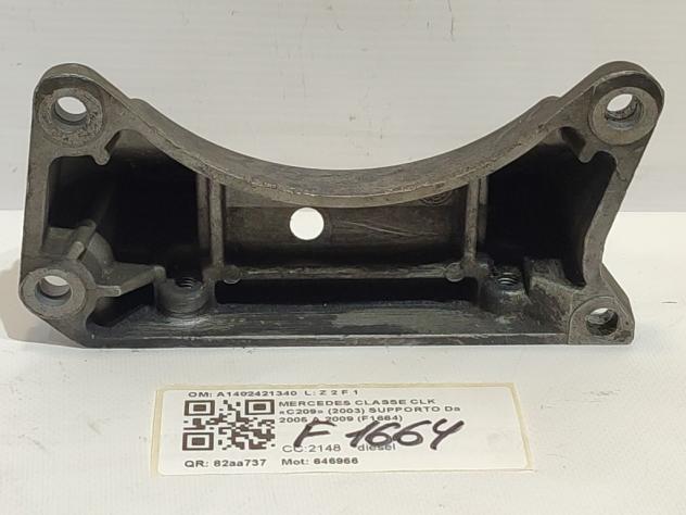 SUPPORTO MOTORE MERCEDES CLK Coupé W209 A1402421340 646966 diesel 2148 (02) - Foto 2