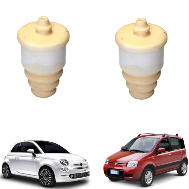 kit Tamponi Ammortizzatori Posteriori Fiat 500 Panda