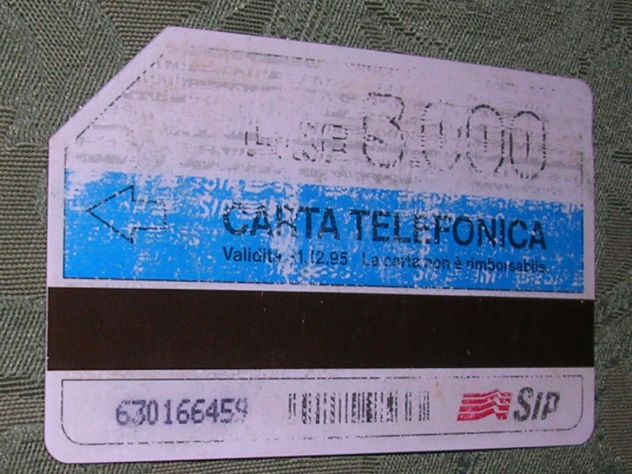 SCHEDA TELEFONICA ITALIA 44U