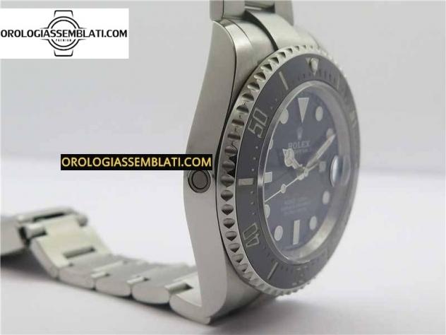 Rolex Replica SEA-DWELLER 2017 BASELWORLD 126600 1:1 BEST EDITION ACCIAIO 904L QUADRANTE NERO SU BRACCIALE SS A3235 CLONE V10 - Foto 4