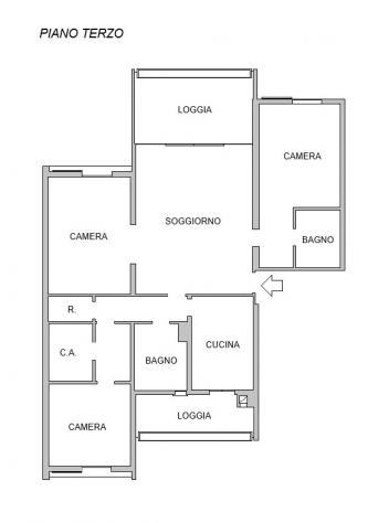 QUADRILOCALE RISTRUTTURATO - RESIDENZA SOLCO - Foto 20