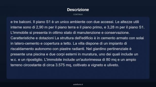 Immobile in asta di 351 m², box auto in vendita a Giardinello - Foto 15