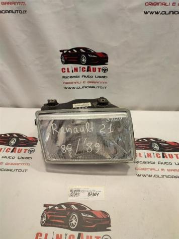 FARO ANTERIORE DESTRO RENAULT 21 Serie 7700765491 F2N754 (8695)