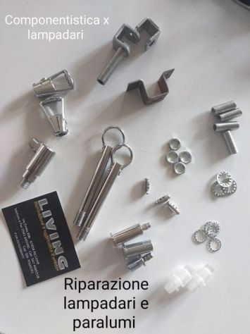 Restauro e modifiche x lampadario di vetro o cristalli per lampade e lampadari - Foto 4