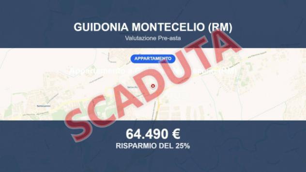 Immobile in asta di 55 m² in vendita a Guidonia Montecelio