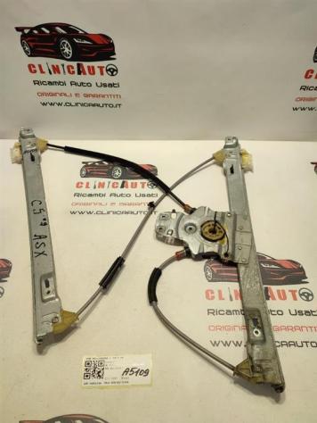 MECCANISMO ALZAVETRO ANT. SX CITROEN C5 Berlina 3° Serie 9657284280 DW10CTED4 (08)