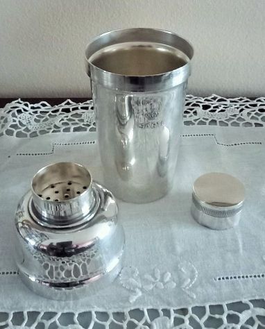 Shaker pubblicitario vintage F.lli Broggi Milano