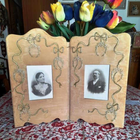 portaritratti a libro liberti 45x37 con foto coeve - Foto 6