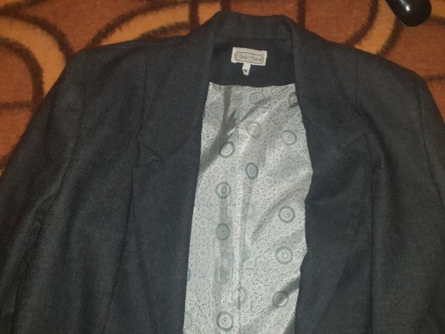 Giacca Donna Elegante Classica Blazer Taglia 46 Giulia Galanti Pura Lana Vergine - Foto 4