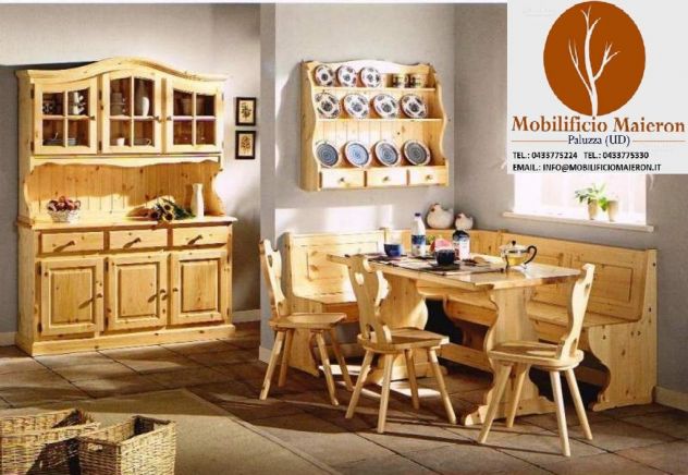 Mobili Chieti Arredamenti Rustici Soggiorno Taverne Completo In Legno CodCGR3