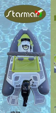 gommone Starmar enjoy 615 starmar ribs anno2022 lunghezza mt6 - Foto 2