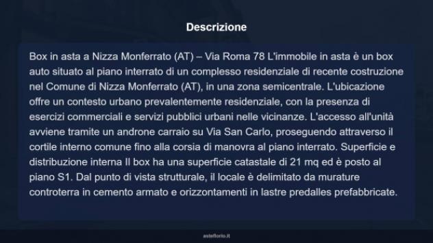Immobile in asta di 21 m² in vendita a Nizza Monferrato - Foto 7