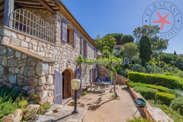 CAPOLIVERI - ELBA - VILLA DI CHARME VISTA MARE E IN PIETRA - Foto 2