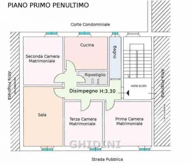 APPARTAMENTO di 5 vani e di 100 mq (GROSSETO - CENTRALE) rif. 2525.263M - Foto 2
