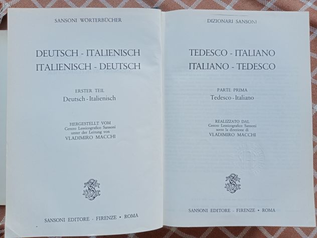 Dizionario Tedesco Italiano - Italiano Tedesco - Foto 2