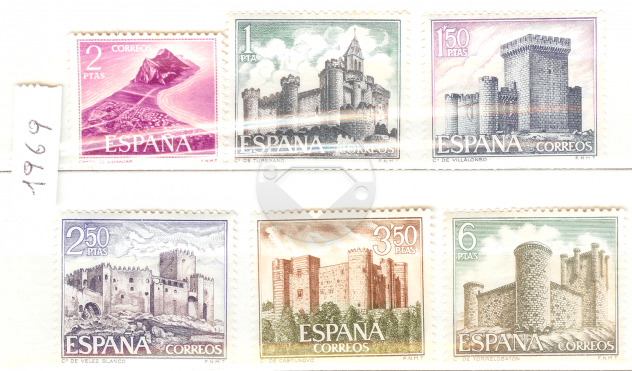 SPAGNA 1952-1971 lotto francobolli nuovi - Foto 4