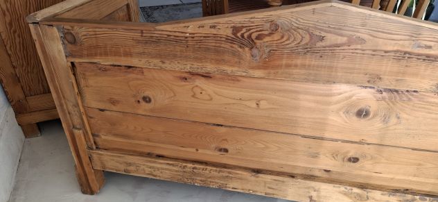 divano in legno abete 3 posti - Foto 3
