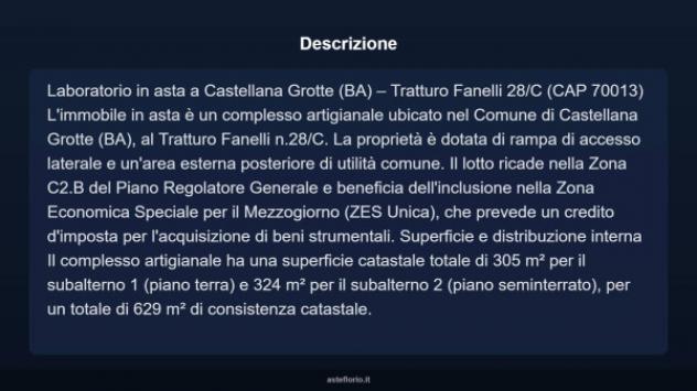 Immobile in asta di 629 m² in vendita a Castellana Grotte - Foto 3