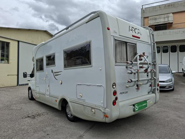 CAMPER ARCA RENAULT SEMINTEGRALE SEMIDINETTE LETTO FRANCESE CLIMATIZZATORE FOTOVOLTAICO CAMPEGGIO USATI GENERALI 1624 - Foto 4